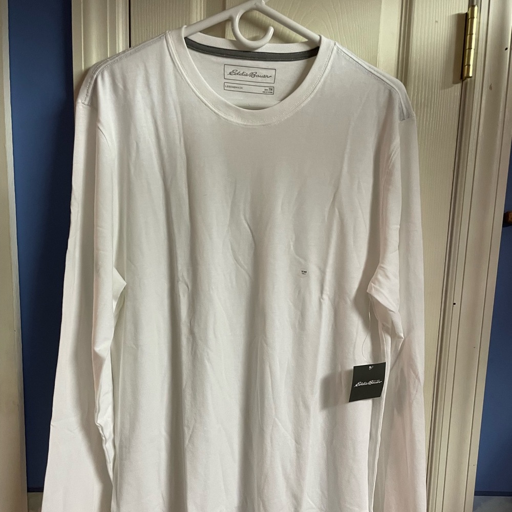 MENS EDDIE BAUER LONG SLEEVE SHIRT NEW WITH TAGS